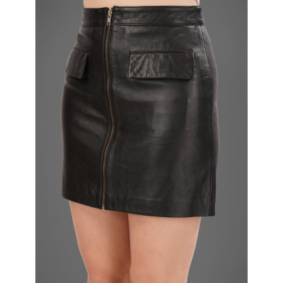 Women’s Urban Rebel Leather Skirt – Bold & Stylish Design | Edgy, Chic.