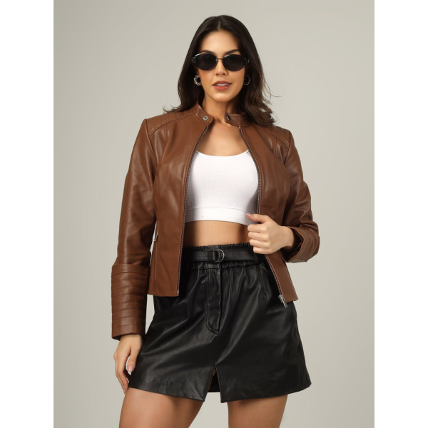 Brown Leather Jacket