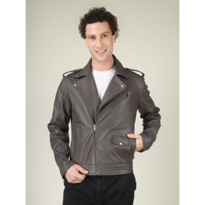 Men’s Urban Rogue Leather Jacket |Premium Moto Design | Best Price