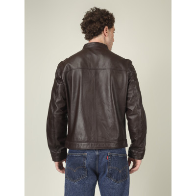 Men’s Steel Core Leather Jacket | Classic Moto Fit | Bold Design| Best Price