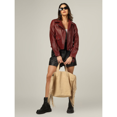 Women’s Fringe Tote Shoulder Leather Bag – Stylish & Functional Women’s Fringe Tote Shoulder Leather Bag – Stylish & Functional
