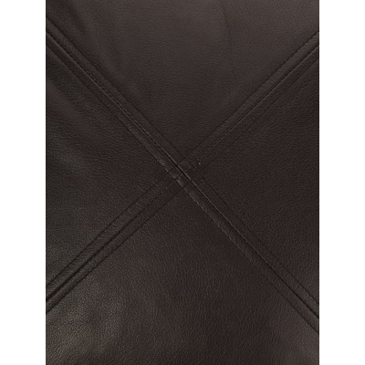 "Chestnut Cross" Leather Cushion Cover "Chestnut Cross" Leather Cushion Cover