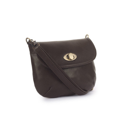 Classic Brown Leather Crossbody Bag – Sleek, Stylish & Timeless