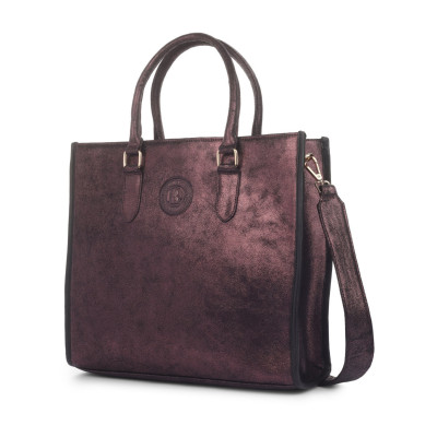Bannhuff London Bronze Metallic Tote Bag | Elegant Women's Handbag