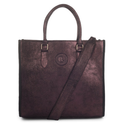 Bannhuff London Bronze Metallic Tote Bag | Elegant Women's Handbag