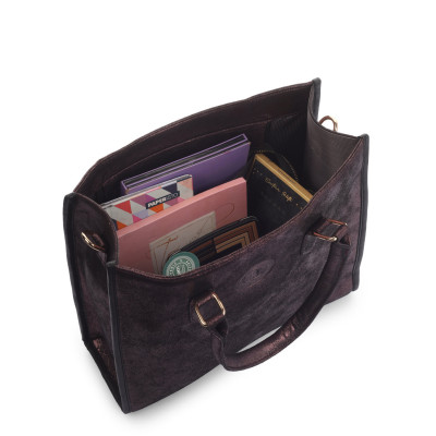 Bannhuff London Bronze Metallic Tote Bag | Elegant Women's Handbag