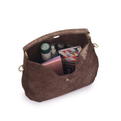 Bannhuff London Siena Ring Hobo Bag – Vintage Brown Leather Shoulder Bag