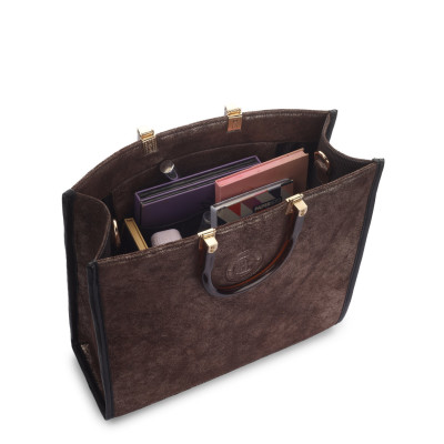 Metallic Leather Tote Bag for Women | Bannhuff London Victoria Designer Tote