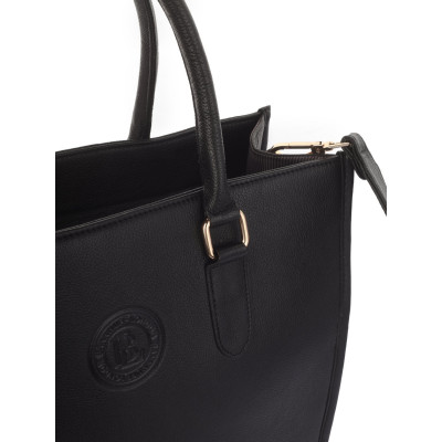 Black Structured Tote Bag for Women | Bannhuff London