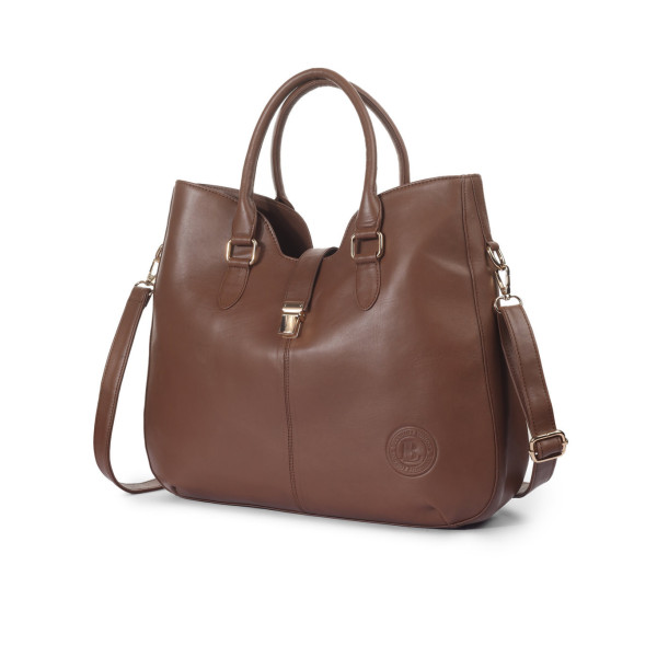 Kensington Lock Satchel Classic Brown