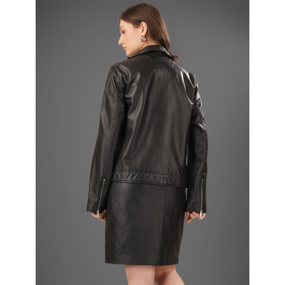 Ladies’ Biker Jacket–Leather Jackets for Women | Comfortable & Durable